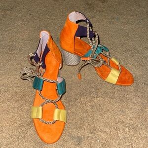 Multi-Colored Sandals